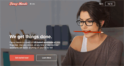 Desktop Screenshot of fancyhands.com